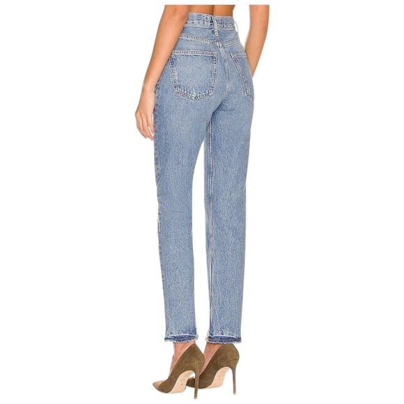 Agolde 90's Pinch Waist Jeans in Abstract - Picture 2 of 10